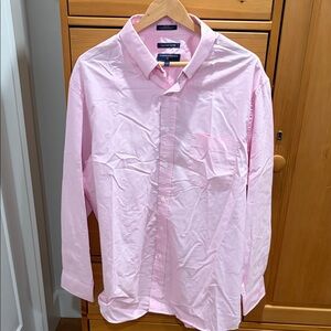 Saddlebred Men's Light Pink Oxford Dress Shirt
